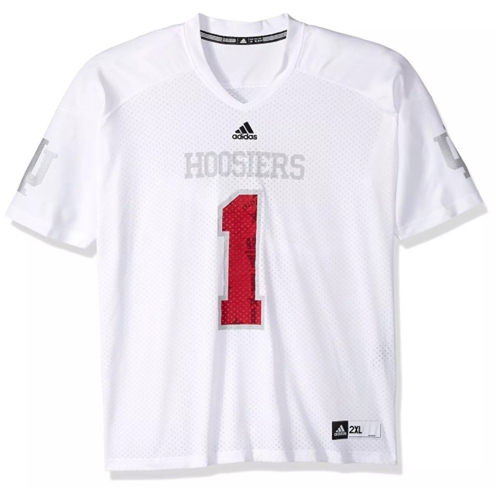 NWT Adidas Hoosiers NCAA replica football jersey
